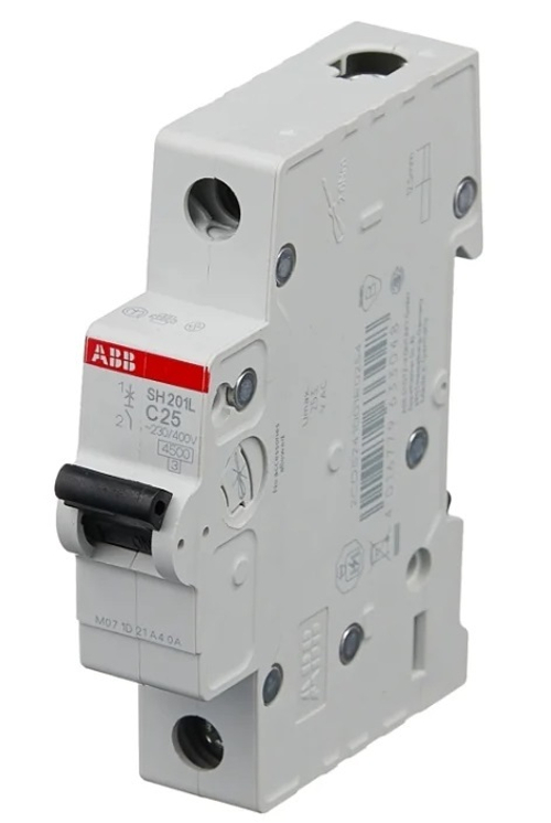 Выкл.авт. 1п 25А 4,5кА АВВ