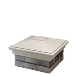 Колпак полимеркомпозитный Monblan 385*385 (1,5 кирпича) бежевый