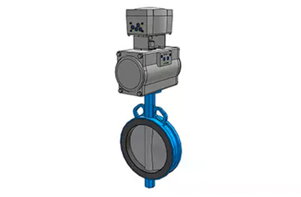 Дисковый затвор DN200