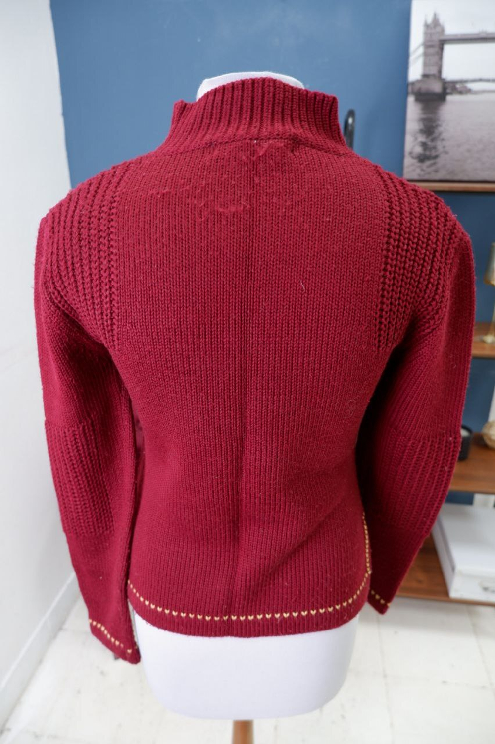 Свитер бордо 44-46 размер
