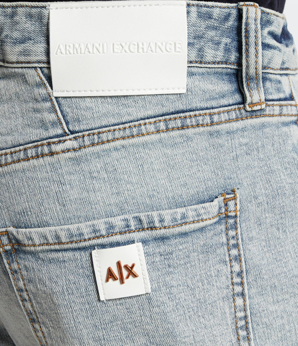 Джинсовые шорты Armani Exchange - голубой(3DZJ65 Z1XLZ)