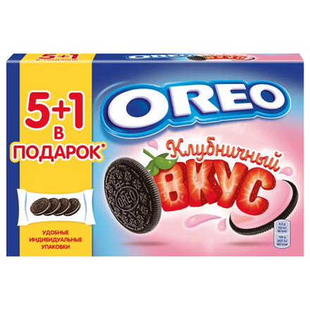 Печенье Оreo Клубника 228 гр