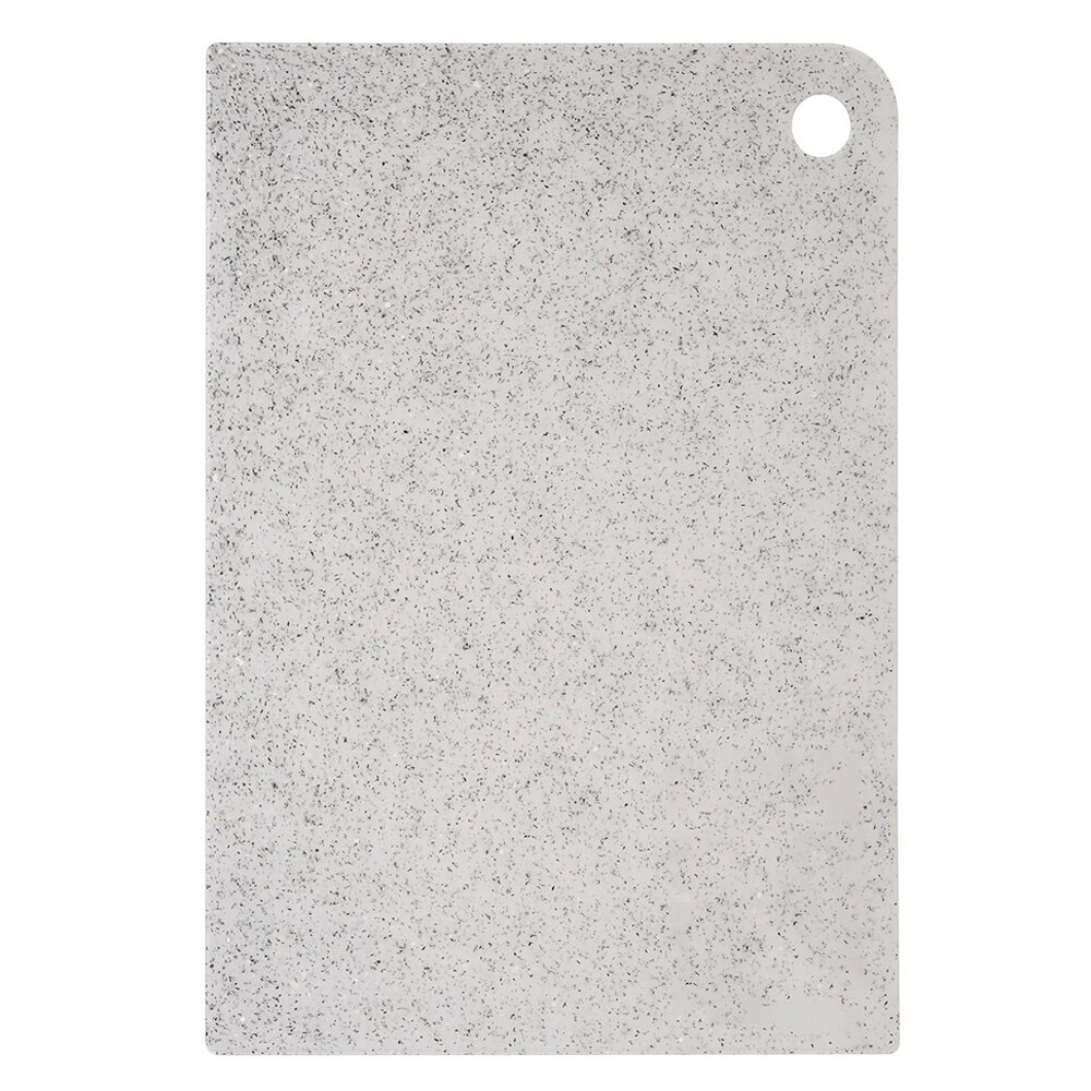 Доска разделочная 34,5*24,5*0,2см гибкая, цвет гранит светло-серый