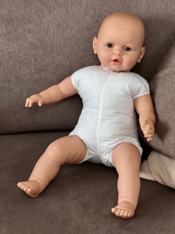 Кукла Реборн Marina and Pau 63cм Paula мягконабивная (M1700K)