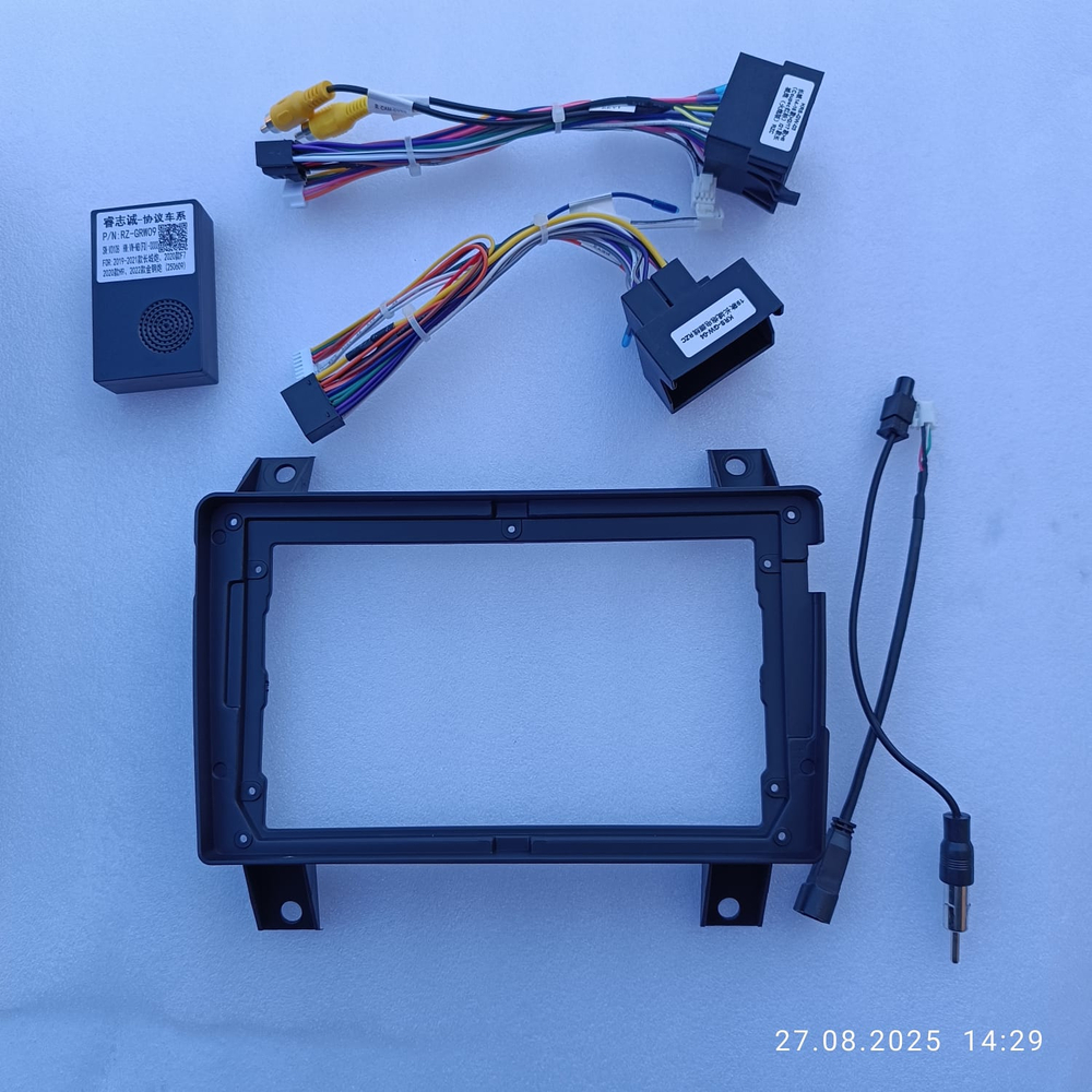 установочный комплект GREATWALL POER 19-20, рамка + проводка KB-SF-9801-1