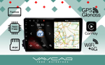 Магнитола для SsangYong Actyon 2005-2010, Kyron, Actyon Sports 2006-2016 - Vaycar VA69-0158 на Android 13, 8-ядер, 4G SIM-слот