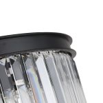 Люстра Odeon 10B black/clear