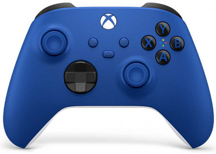 Беспроводной геймпад Shock Blue (Xbox Series, голубой, QAU-00001)