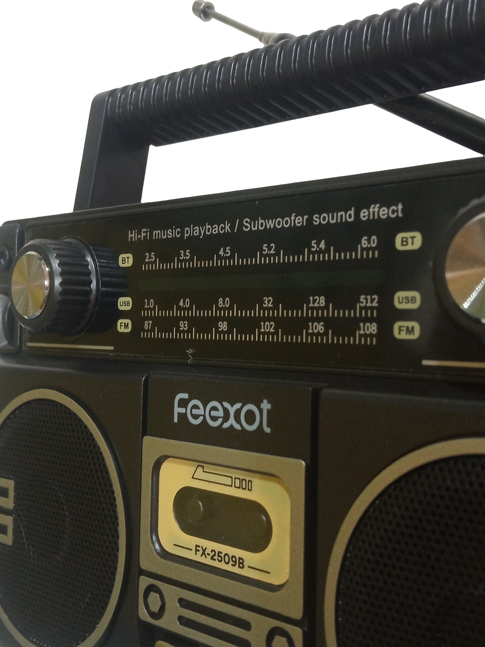Радиоприемник в ретро стиле с MP3 плеером+BT портативный FX-2509B