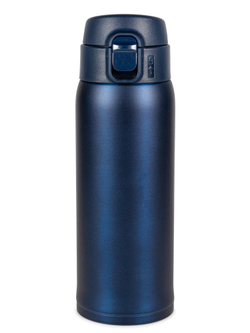 Термокружка Relaxika 701 (0,48 литра), синяя (без лого)