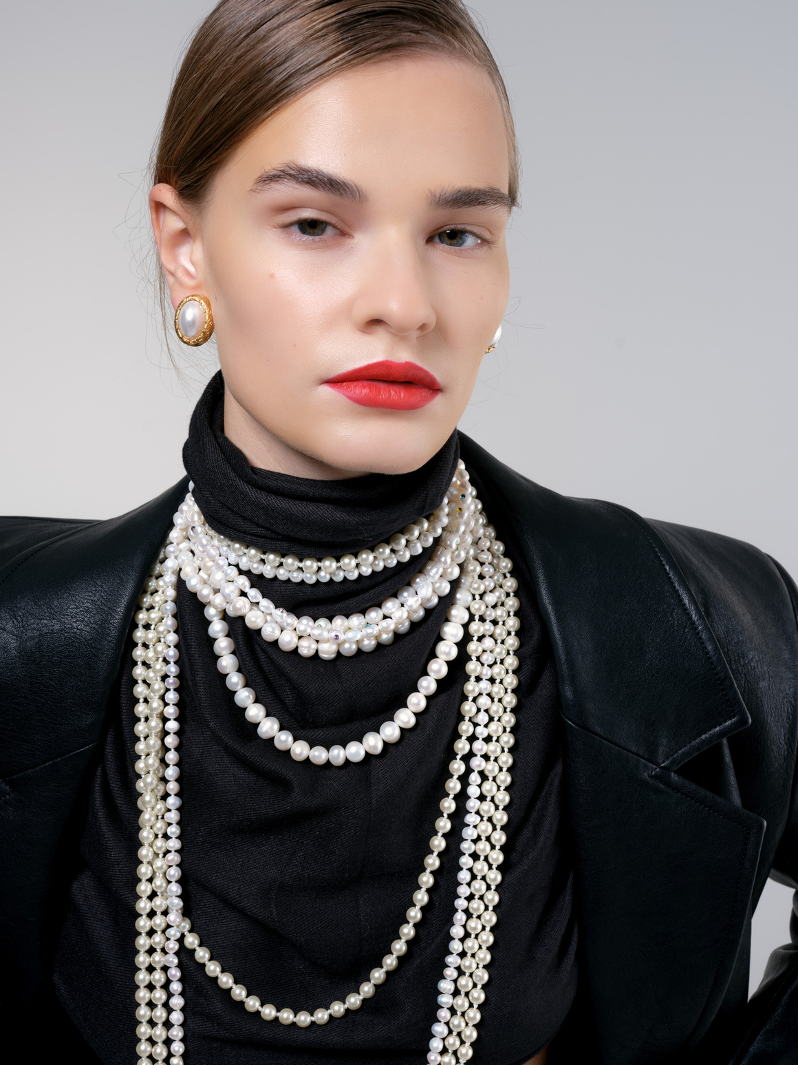 Сет колье жемчуг