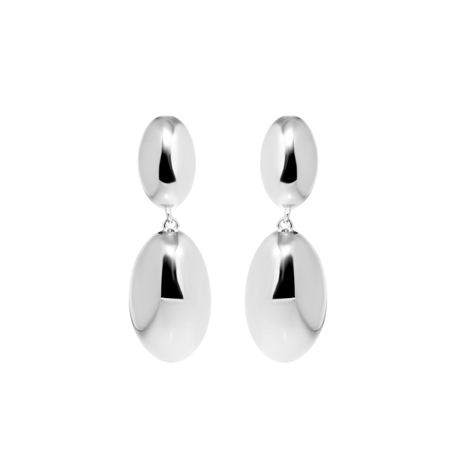 Серьги Elliptic Earrings - Silver