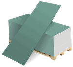 ГИПСОКАРТОН ВОЛМА ГКЛВ 1200Х2500Х12,5ММ