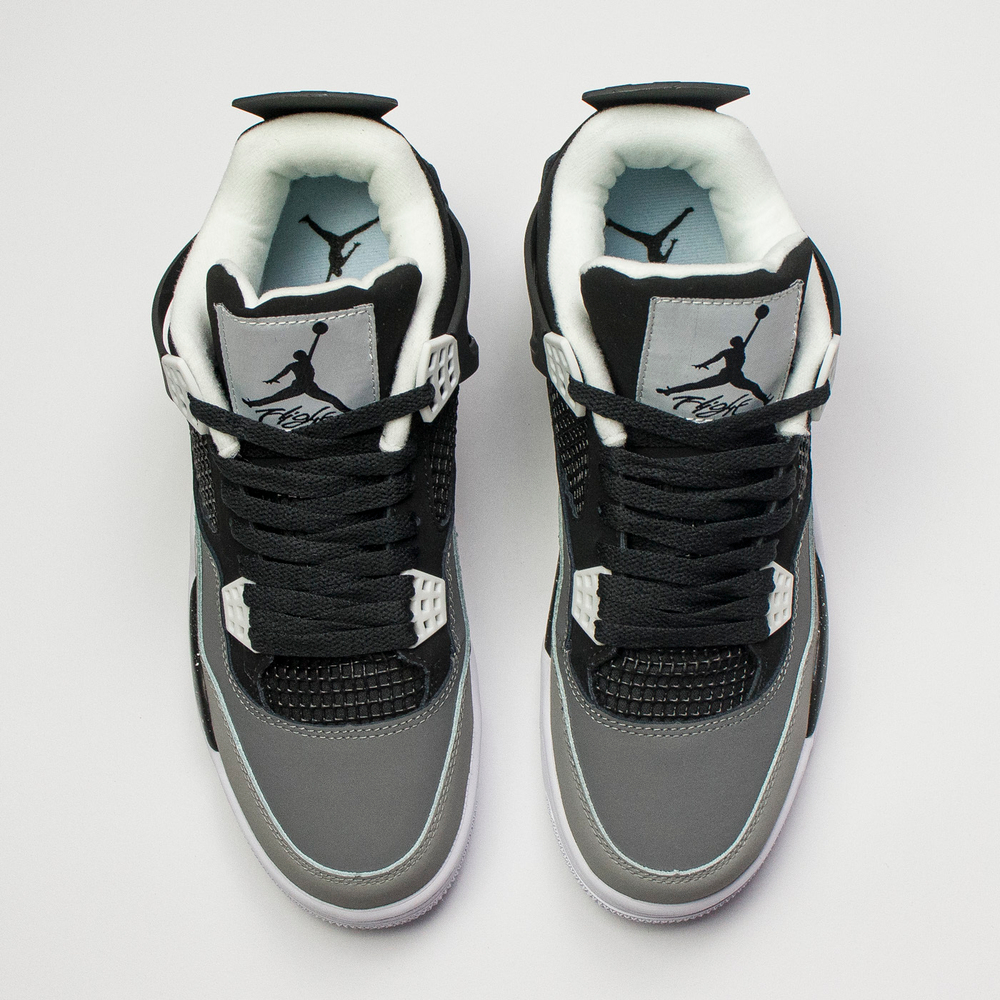 Кроссовки Nike Air Jordan 4 Retro Wmns Black / Grey Qual.