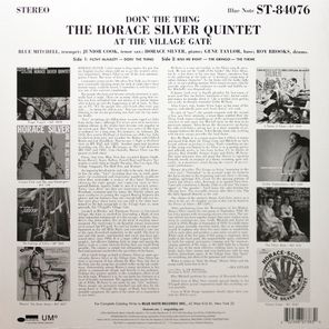 The Horace Silver Quintet / Doin' The Thing - At The Village Gate (LP)