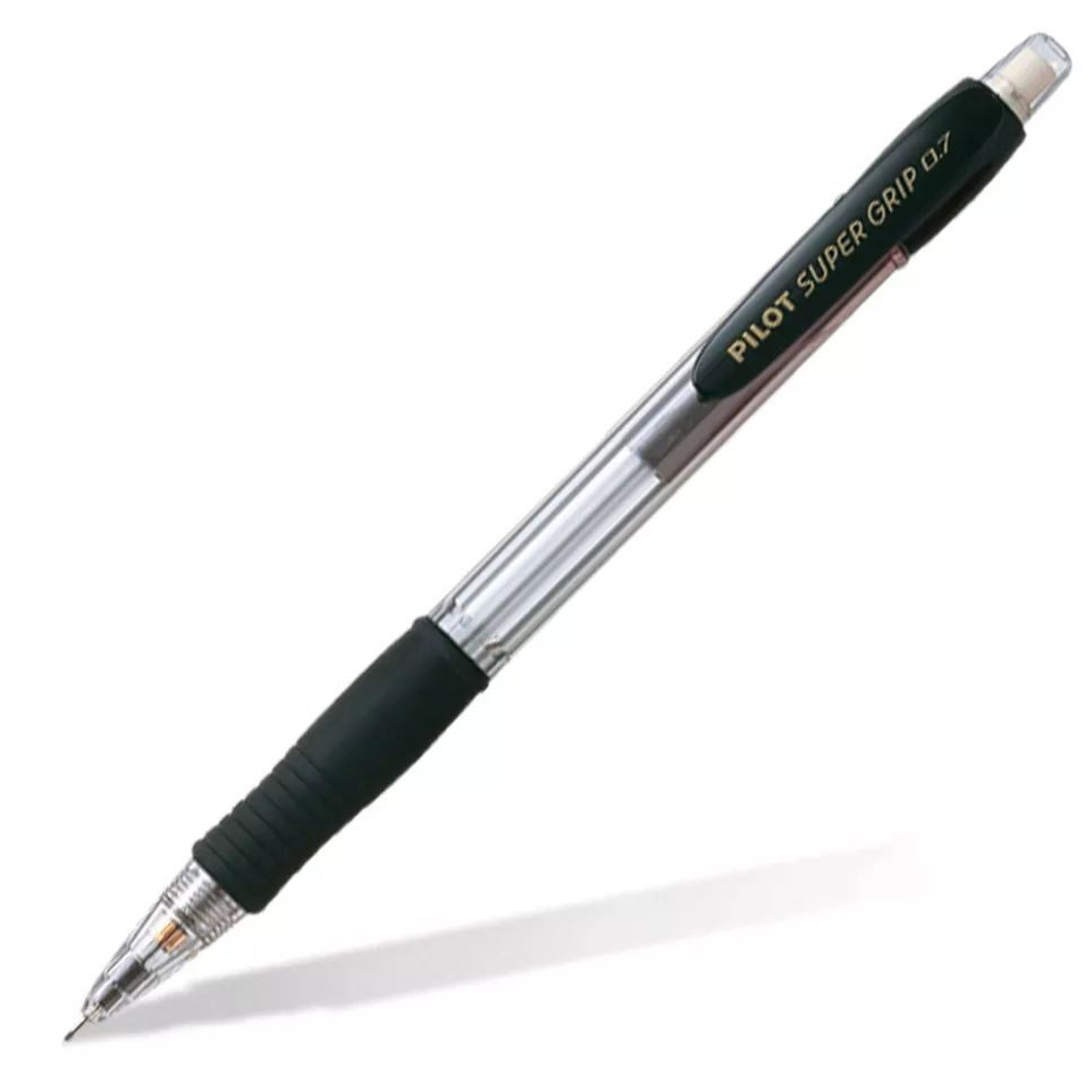 Карандаш механический PILOT Super Grip 0,7мм черный