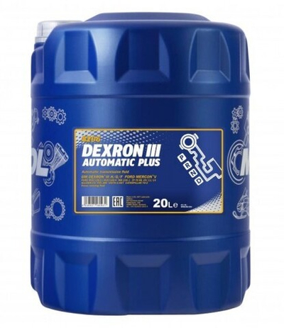 MANNOL 8206 Dexron III Automatic Plus Масло трансмиссионное, 20л