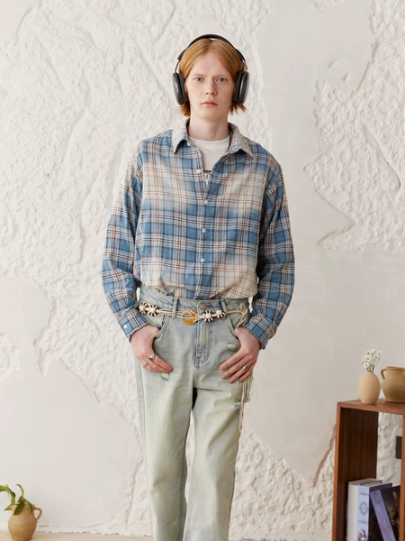 Рубашка KREATE Washed Flanel Shirt