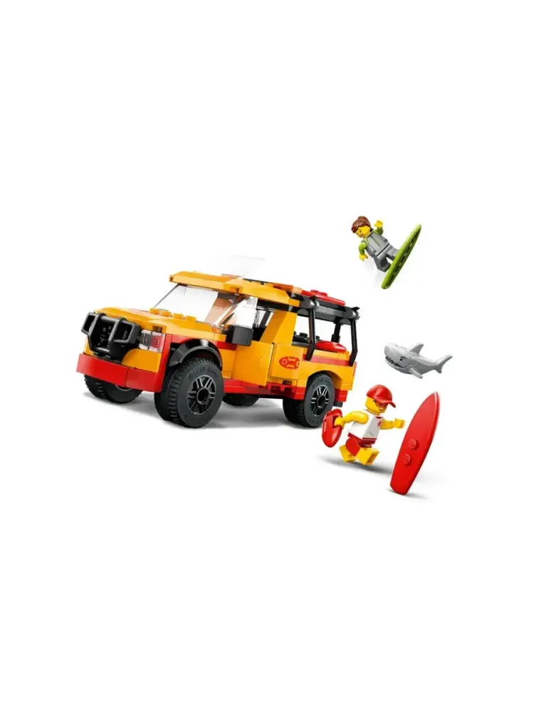 Конструктор LEGO Сity 60453 Cпасательный автомобиль на пляже