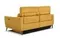 Диван-реклайнер с электроприводом Jasper, 200 см, желтый