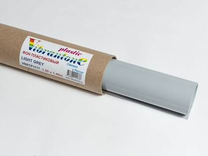 Фон пластиковый Vibrantone 1x1,4м Light Grey светло-серый