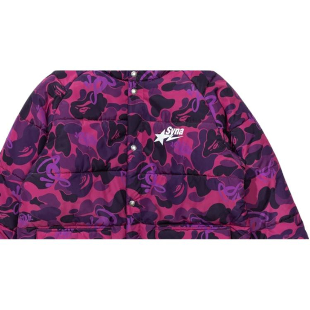 A Bathing Ape Bathing Ape X Spotify X Syna By Central Cee Fw25 Down Куртка