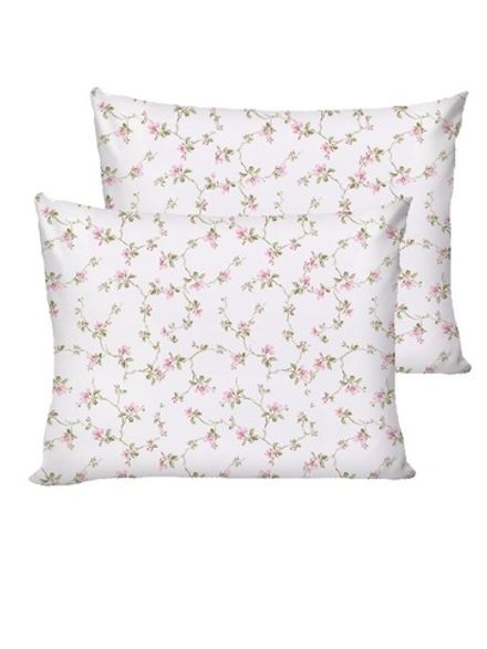 Наволочка комплект 2шт Сказка "Весенние цветы" 40х60 см, перкаль
