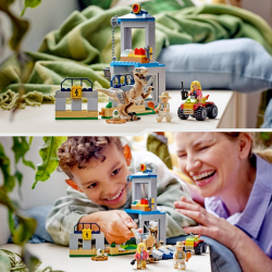 LEGO Мир Юрского периода — Побег велоцираптора 76957