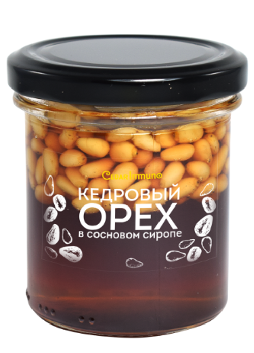 Сосновый сироп с ядром кедрового ореха / Cedar Immuno / 170 г / Сибирский кедр