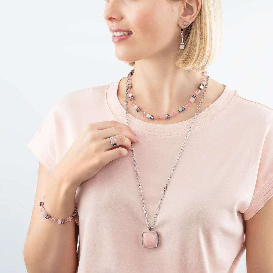 Серьги Coeur de Lion Rose 4017/20-1900