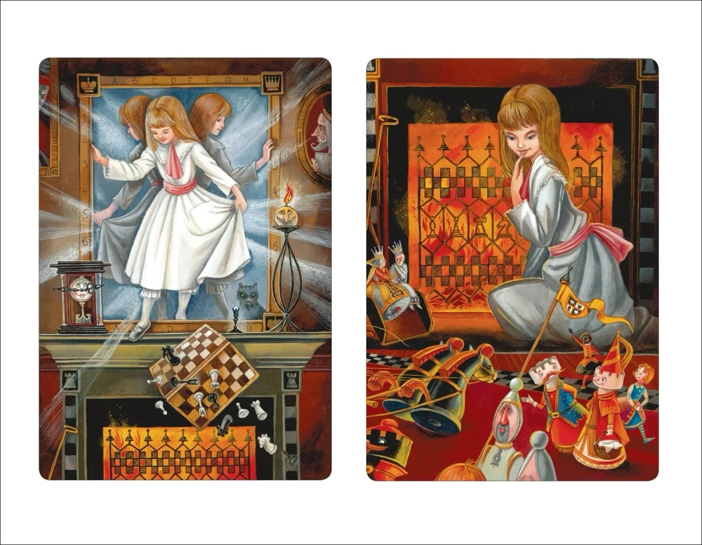 Книга "Алиса в Зазеркалье", Кэрролл Л.