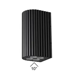 7127/14WL NATURE ODL25 681 светильник черный/металл IP54 LED 15W 10° 220-240V GLENN