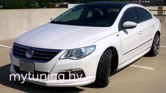 Накладка R-LINE на передний бампер для VW Passat CC