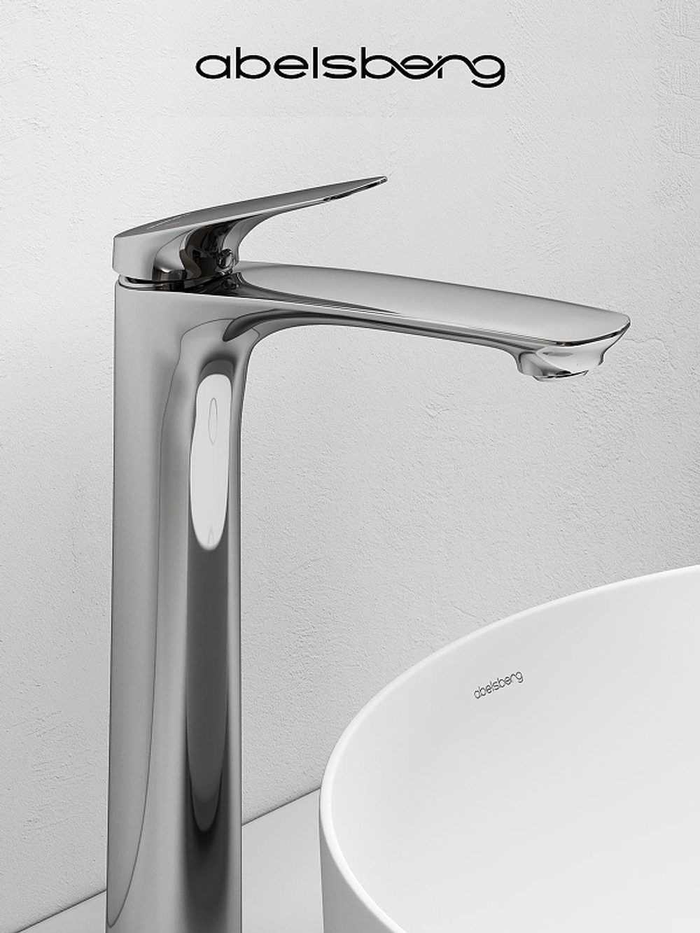 Смеситель для раковины Abelsberg Perfecta INF60102CH цвет Глянцевый хром