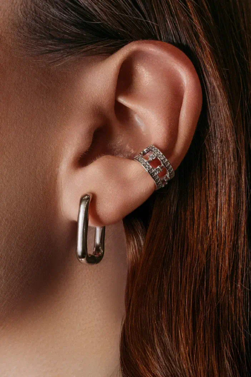 Кафф с россыпью фианитов