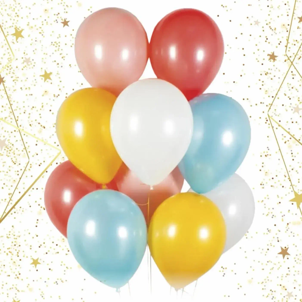 Набор шаров 10 шт «Мягкий цвет»