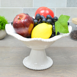 Фруктовница 25,5см на ножке "Маринет", фарфор