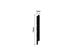 Декоративная панель LV127L BR396