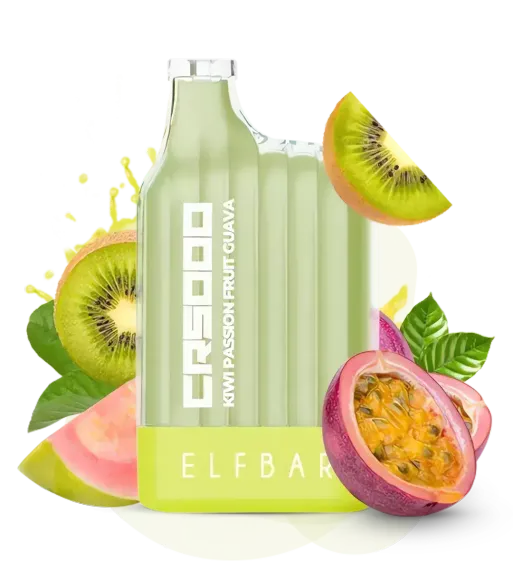 ELFBAR CR5000 - Kiwi Passion Fruit Guava (5% nic)