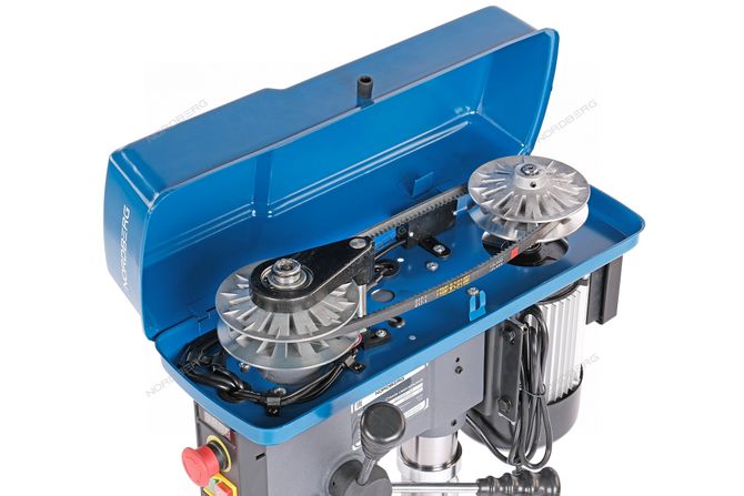 NORDBERG (ND1648V) Станок сверлильный с тисками, 500 Вт, 16 мм, вариатор скорости