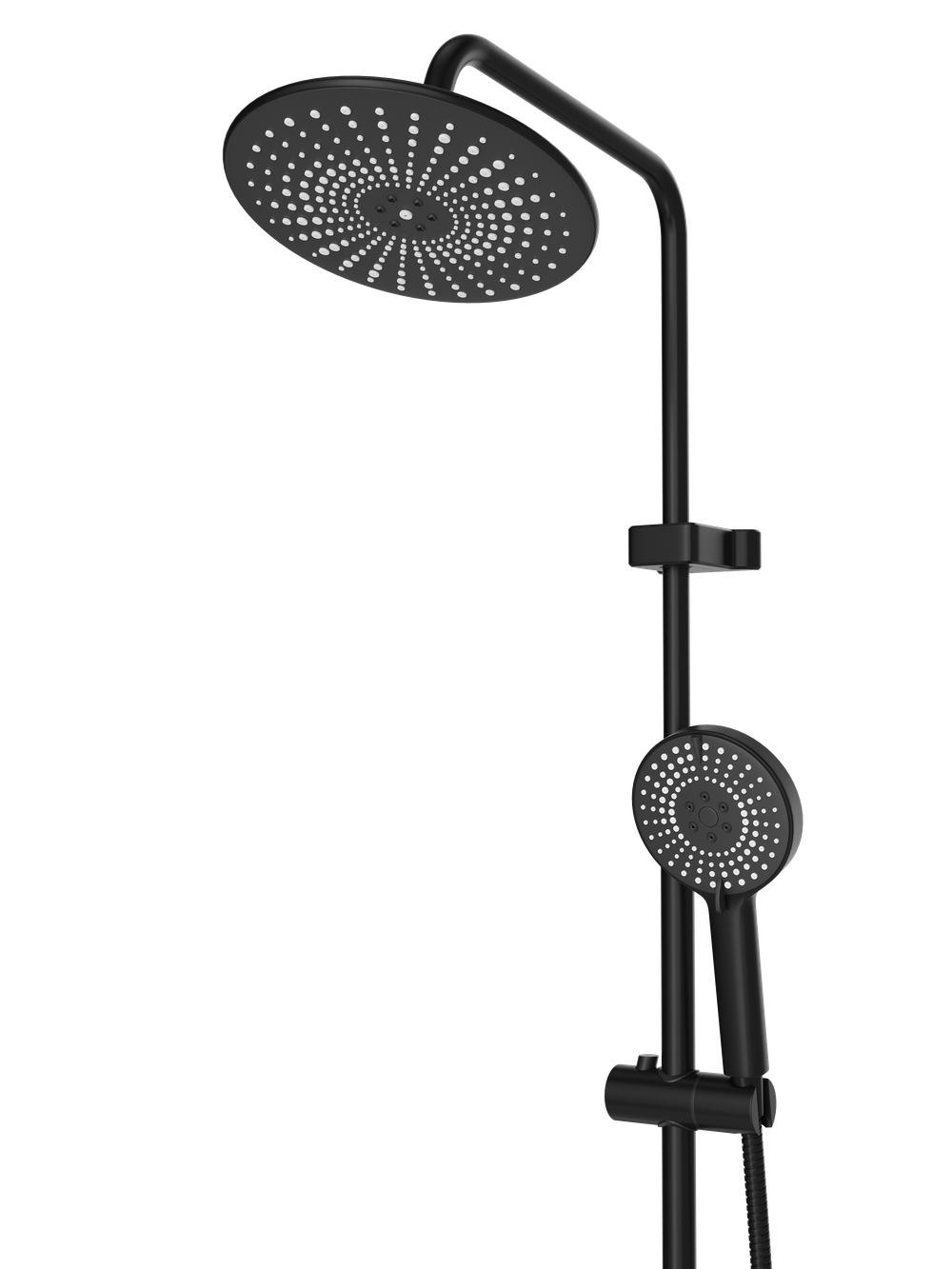 Душевая стойка DIWO Орёл DW-ORL75BK матовая черная