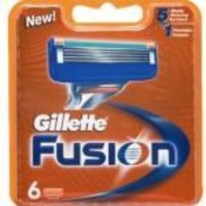 Gillette Fusion cменные кассеты (картриджи) для бритья