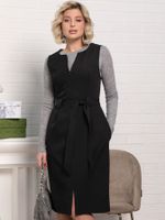 Платье Анфиса (черное) П15230-6М LT Collection