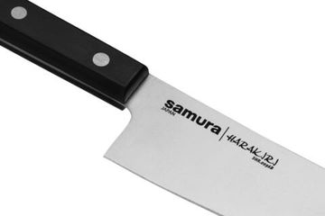 Нож кухонный Samura HARAKIRI Гранд Сантоку 197 мм. SHR-0096B