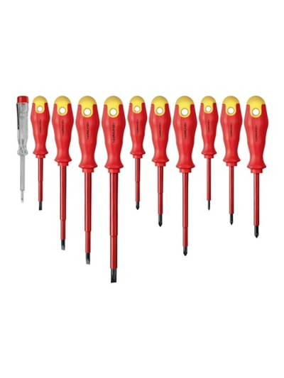 Набор отверток диэлектрических OHT-Otd01-H11 (11шт) ОНЛАЙТ 90562