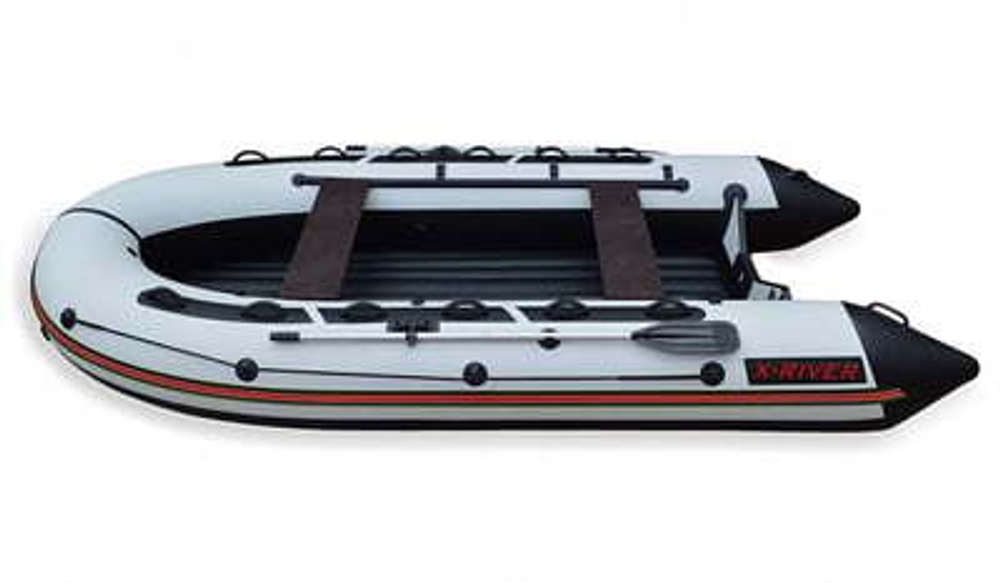 Лодка ПВХ X-RIVER Grace Wind 360 + 2х-тактный лодочный мотор SHARMAX SM9.9HS