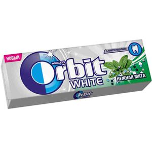 ЖЕВАТЕЛЬНАЯ РЕЗИНКА ORBIT НЕЖНАЯ МЯТА