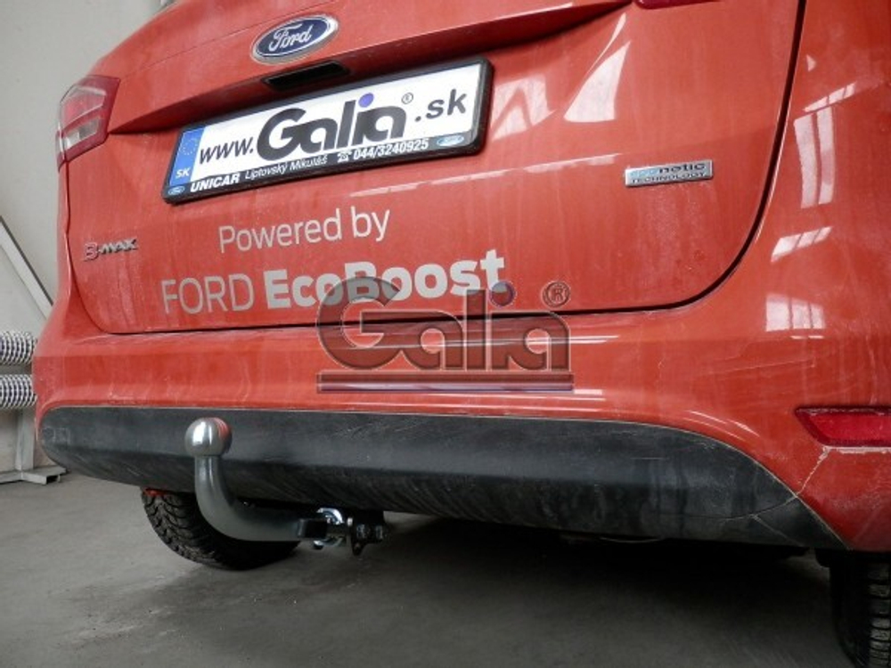 Фаркоп оцинкованный Galia F118A для Ford B-Max 2012-(паспорт и сертификат в комплекте)(без электрики)