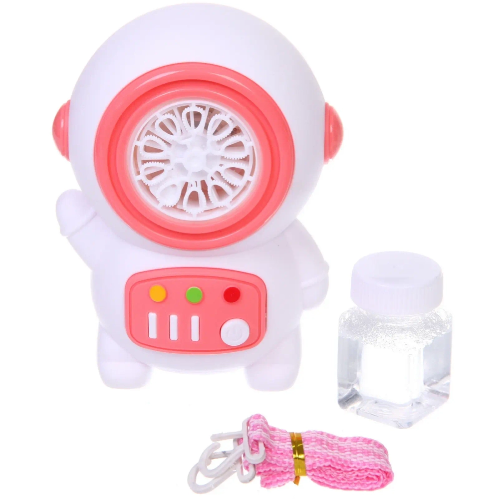 Мыльные пузыри «Spaceman», генератор, 14 см, 40 мл, на батарейках (АА 4 шт, в компл не входят)