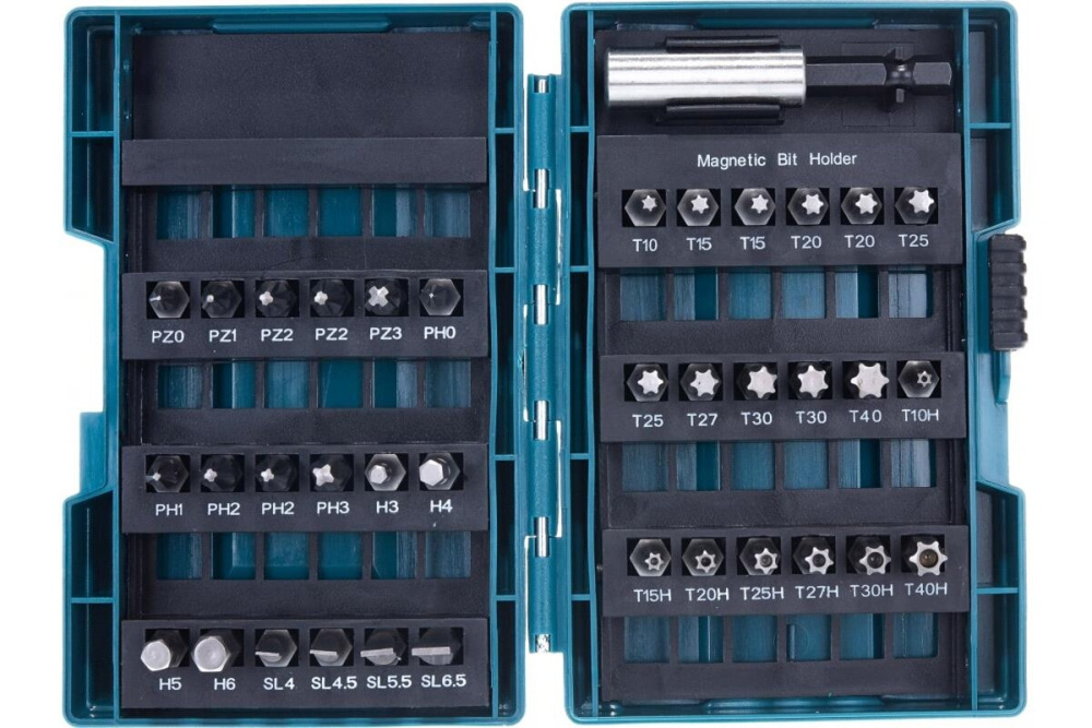 Набор насадок (37 шт в наборе) Makita B-28606